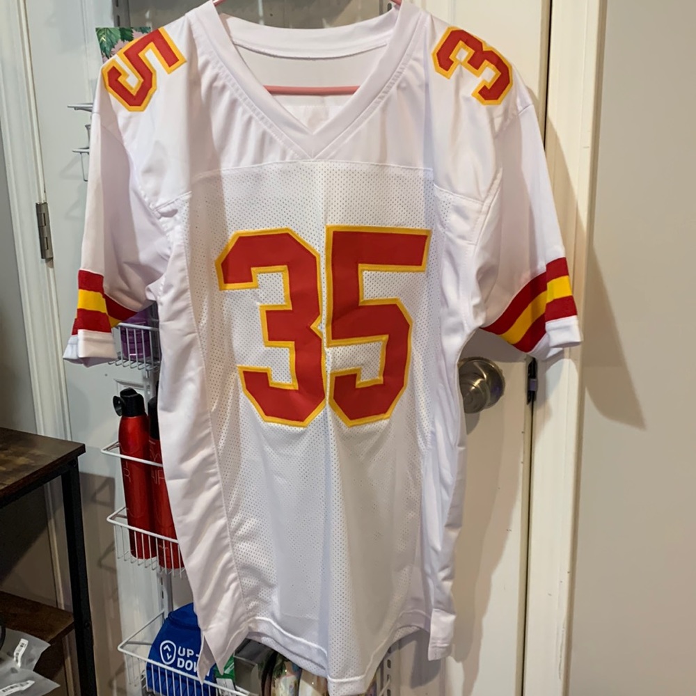 New KC Chiefs Signed Christian Okoye Jersey